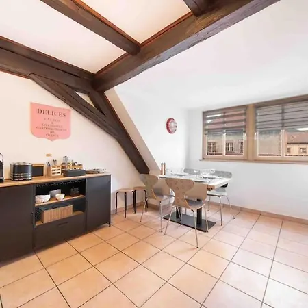Les Lionceaux, 120m2 A Colmar, Place De Parking Gratuite شقة